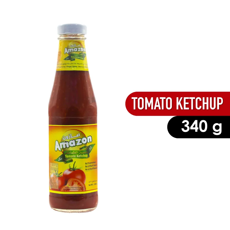 Amazon Tomato Ketchup   Glass 340 gr