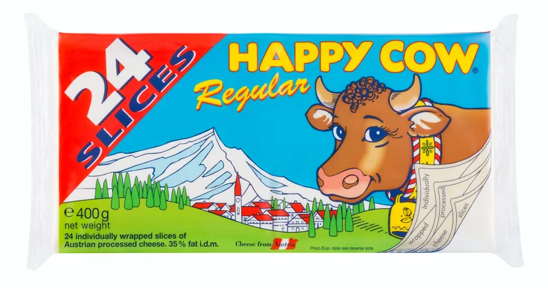 Happy Cow Slice Cheese 400 Gr