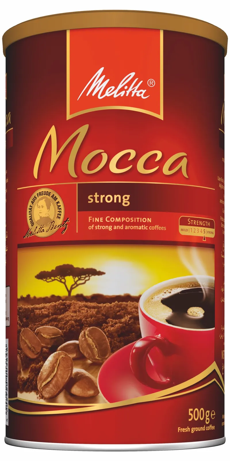 Melitta Mocca Coffee Tin 500 Gr