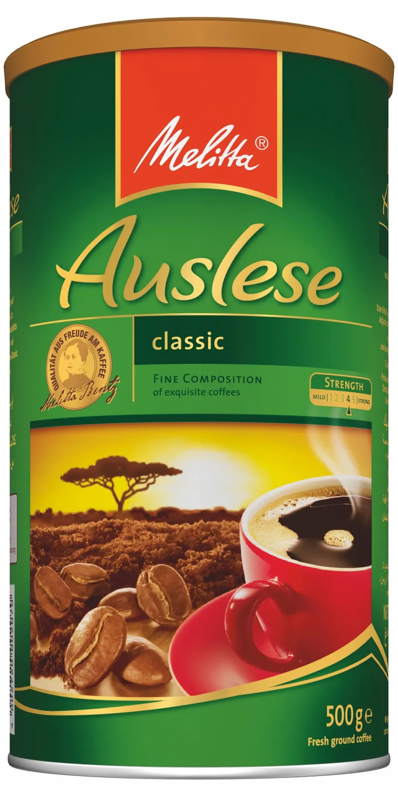 Melitta Auslese Coffee Tin 500 Gr
