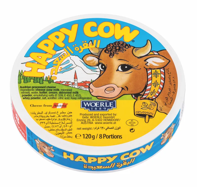 Happy Cow Portion Cheese 120 Gr