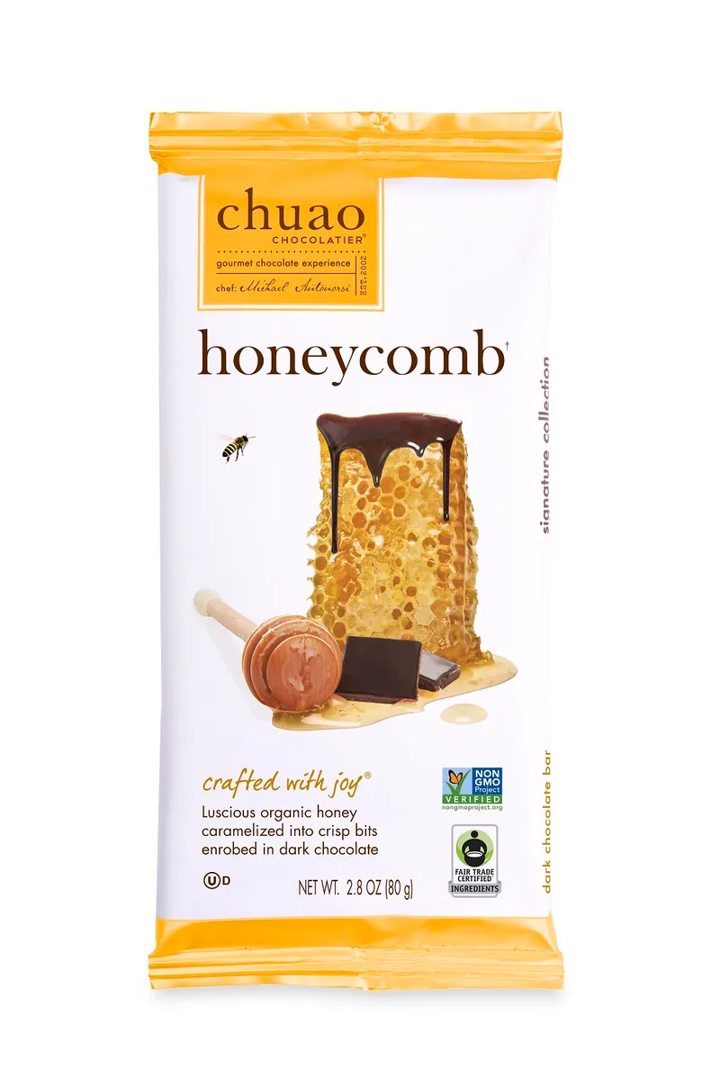 Chuao Honeycomb Chocolate Bar 80 Gr