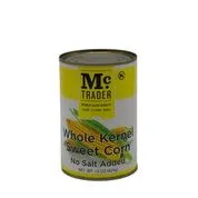 Mc Trader  Whole Kernel Corn   No Salt Added 425 grr