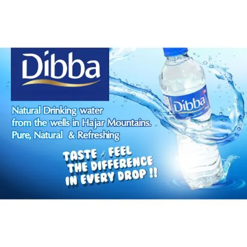 Dibba Low Sodium Drinking Bottled Water 250 ml x 30