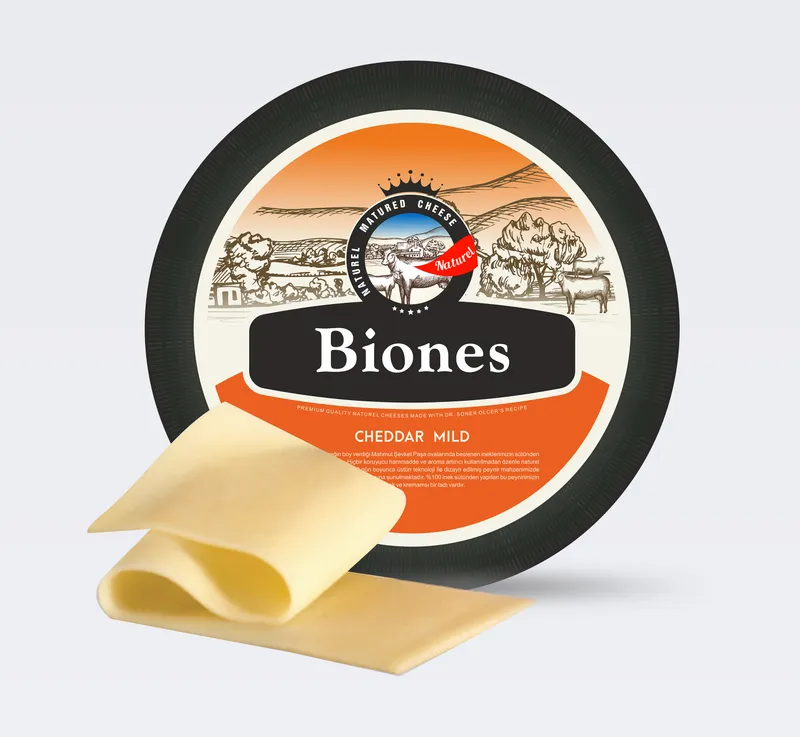 Biones Cheddar Mild Premium Cheese Folio 3 Kg