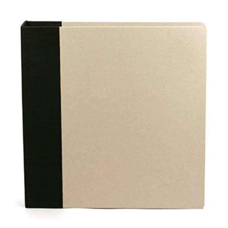 American Crafts Modern DRing Album Crafts Black 12 x 12Inch ‎76101