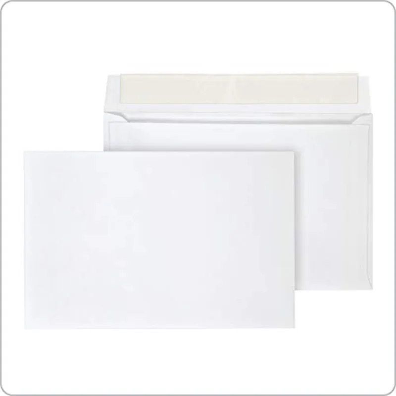 Columbian Invitation Envelopes, A9, GripSeal, 53/4 x 83/4 Inch White