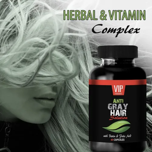 VIP VITAMINS Rejuvenation Beauty Grey Hair Solution with Biotin and Folic  Acid 60 Capsules | Wholesale | Tradeling