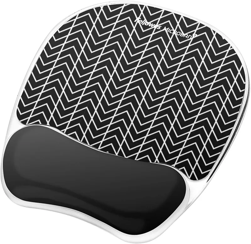 Fellowes 9549901 Photo Gel Mouse Pad Wrist Rest With Microban(R)