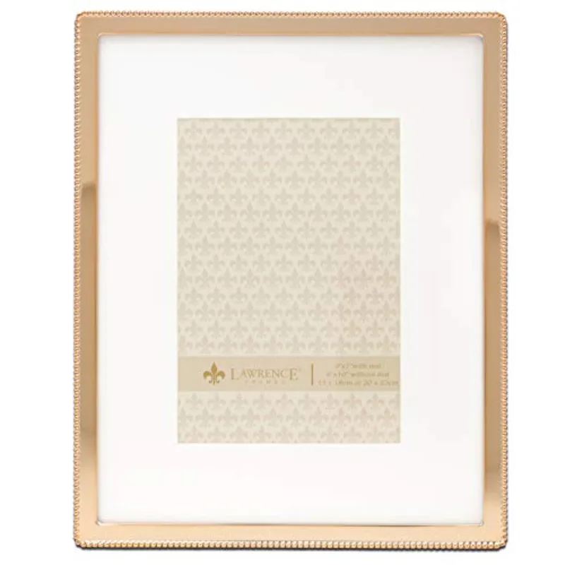 Lawrence Frames 714080 Lawrence Home Picture Frame, 8x10 Cm, Gold