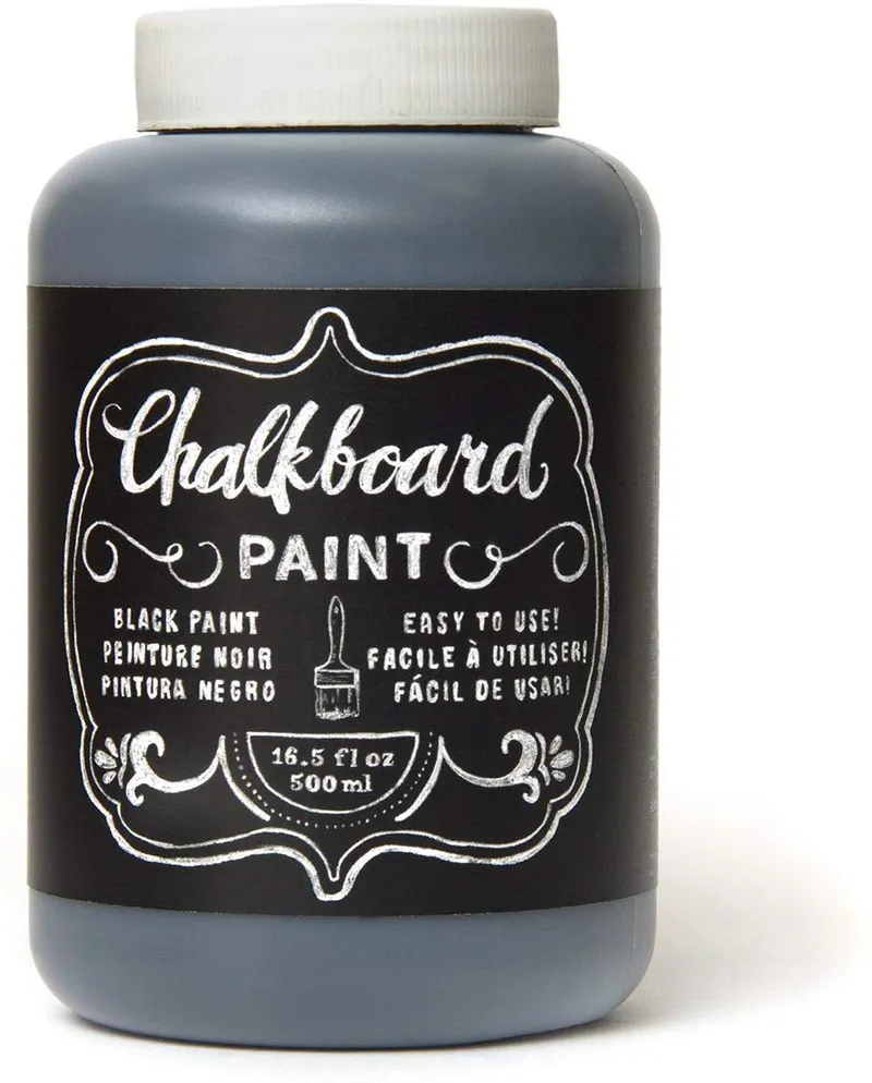 American Crafts DIY Shop Chalkboard Paint 16.5oz Black