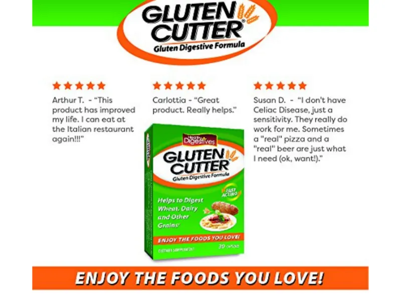 Healthy Digestives Gluten Cutter 30 Capsules Wholesale Tradeling