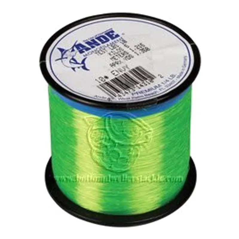 Ande Premium Monofilament Fishing Line Bright Green 0.45Kg Wholesale