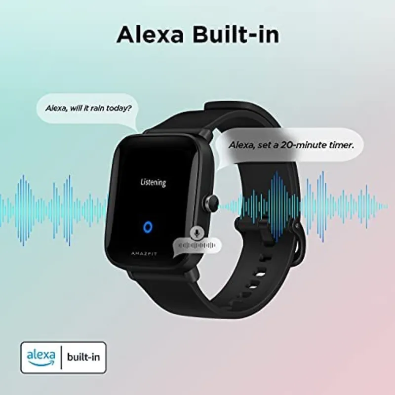 W2008OV1N - Amazfit Wearable Device W2008ov1n Bip U Pro Black Retail |  DirectDial.com Canada