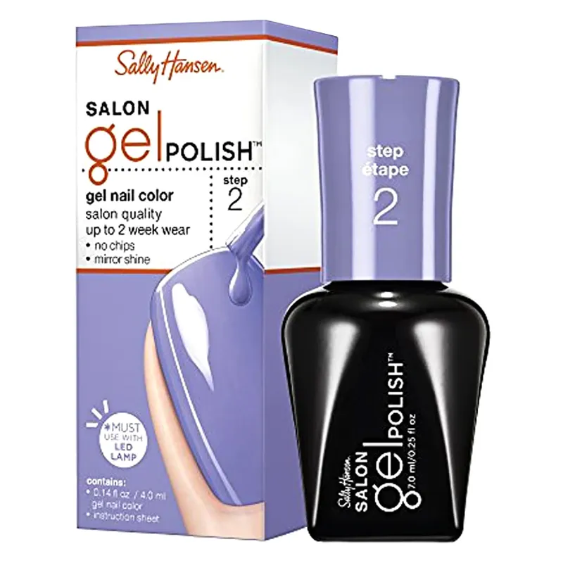 Sally Hansen Salon Gel Polish Nail Lacquer Purple 4ml | Wholesale |  Tradeling