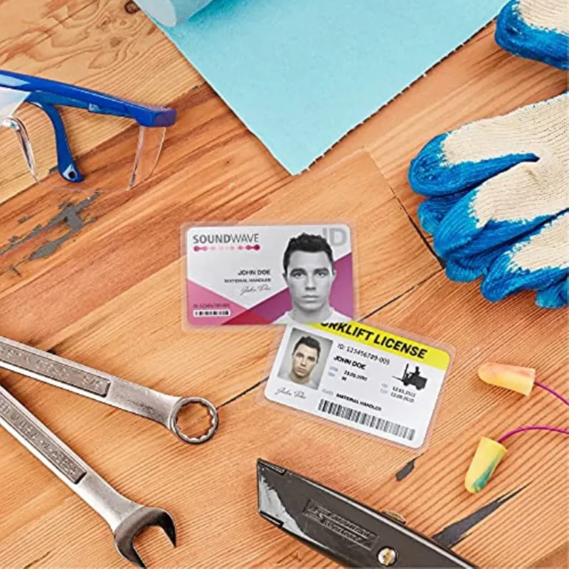 Avery Self Laminating Card Printable Badge Holder White ‎2 X 31/4inch