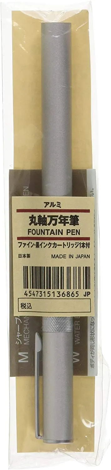 MUJI Aluminum Body Fountain Pen