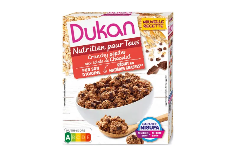 Dukan Oat Bran Clusters Chocolate 350g Wholesale Tradeling