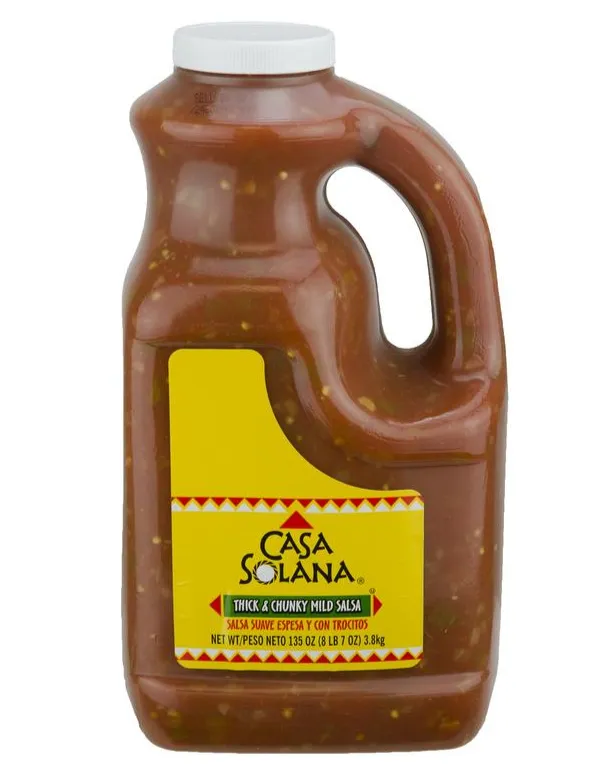 Casa Solana Salsa Chunky Mild Authentic 3.79 Lt Wholesale Tradeling