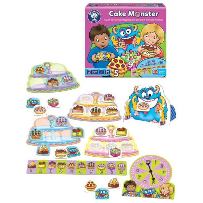 Orchard Cake Monster Board Game : Amazon.com.au: Toys & Games