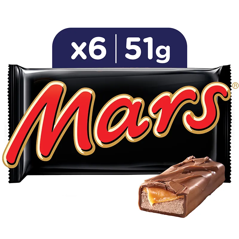 Mars Chocolate Bar Multipack 51 GR x 6 Wholesale Tradeling