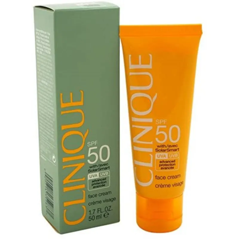 Clinique SolarSmart Face Cream SPF 50 Oz edu.svet.gob.gt