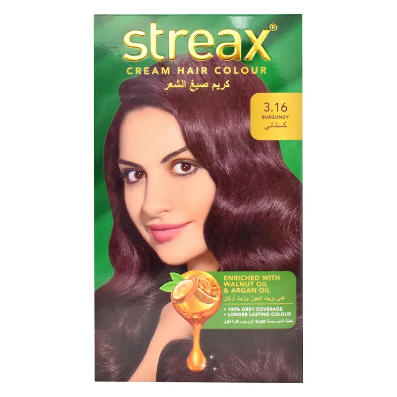 Streax Cream Hair Colour Burgundy STX0576780 | Wholesale | Tradeling