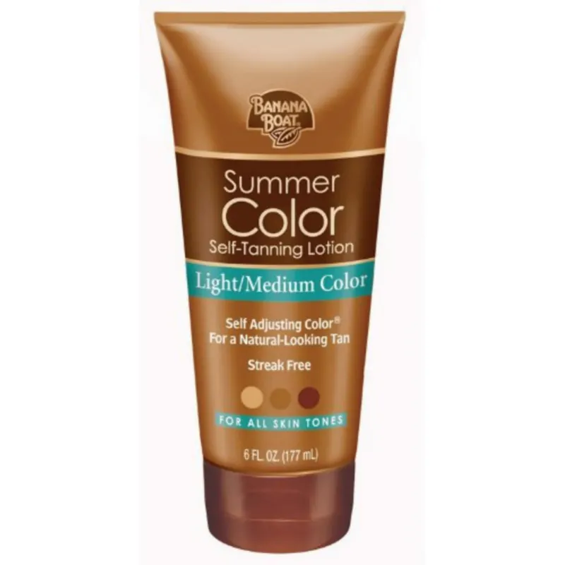 Banana Boat SelfTanning Lotion, Light/Medium Summer Color For All Skin
