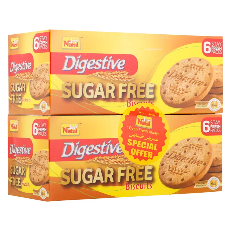 Nabil Digestive Sugar Free Biscuit Gr Pack Of Wholesale Tradeling