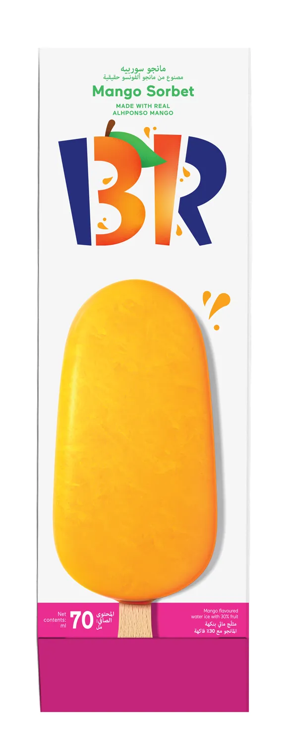 Baskin Robbins Mango Sorbet Stick Bar Ice Cream 90 Ml Wholesale Tradeling Baskin Robbins Mango Sorbet Stick Bar Ice Cream 90 Ml Wholesale Tradeling
