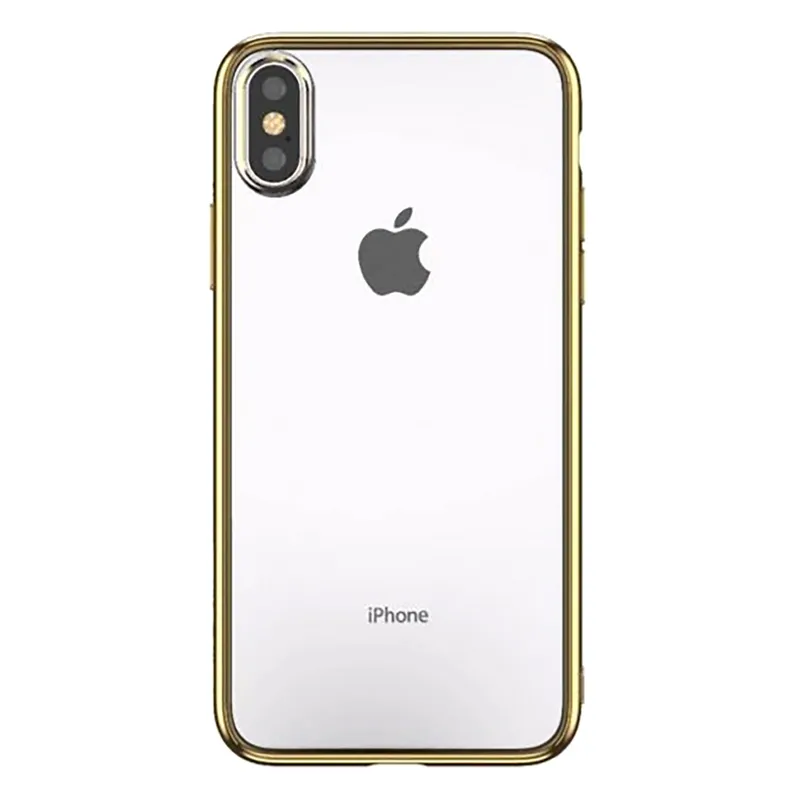 Devia Glitter Soft Back Cover For Apple iPhone X And XS Gold DEVIA-GLITTERX-GD