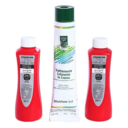 Green Light Hair Color Intense Very Light Golden Blonde 100 ml And 2 Oxidants Wholesale