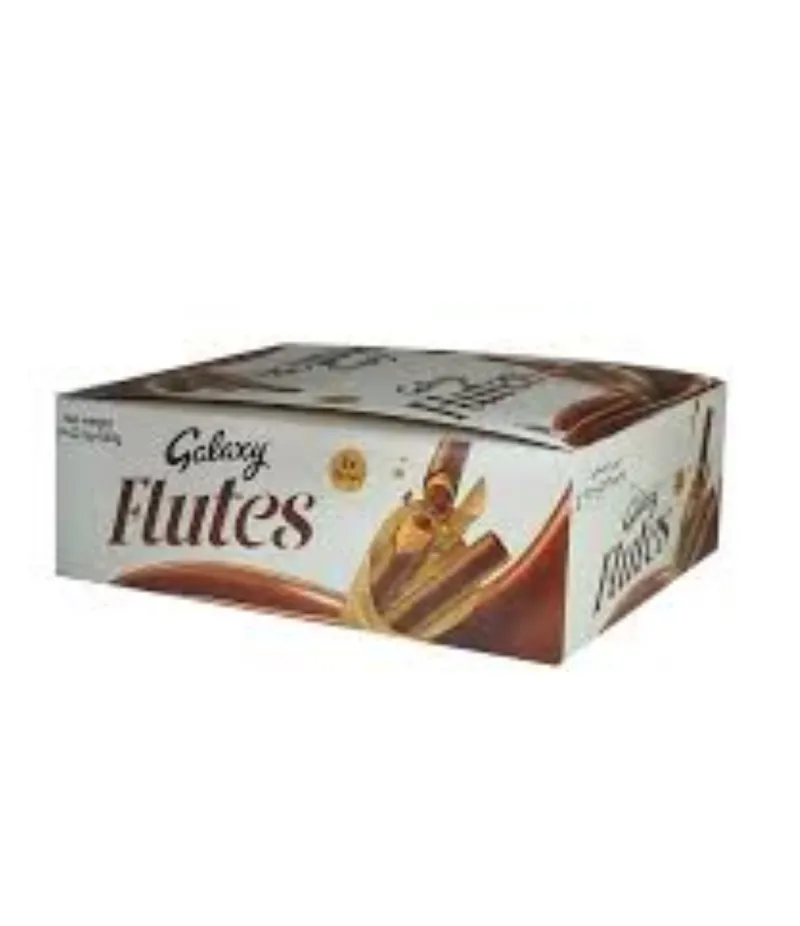 Galaxy Flutes Twin Fingers Chocolate Bar 22.5g x 24 Wholesale Tradeling