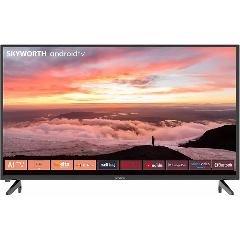 Skyworth 42Stc6200 Uhd 4K Android Smart Tv 42 Inch Android 9.0 Chromecast Built-In Dolby Digital, Bluetooth Black