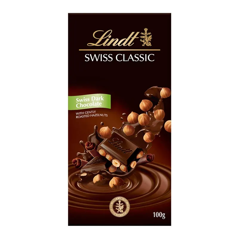 Lindt Swiss Classic Dark Chocolate 100g Wholesale Tradeling