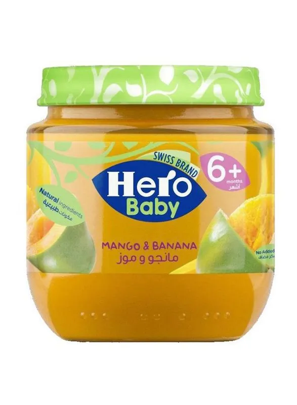 Hero Baby Mango Banana Puree 125 gr