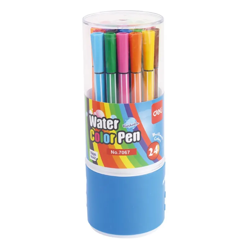 Deli Water Color Pen 24 Color Wholesale Tradeling