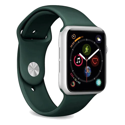 Green Braided Solo Loop Strap Band For Apple Watch Green GNEFWB44GRN