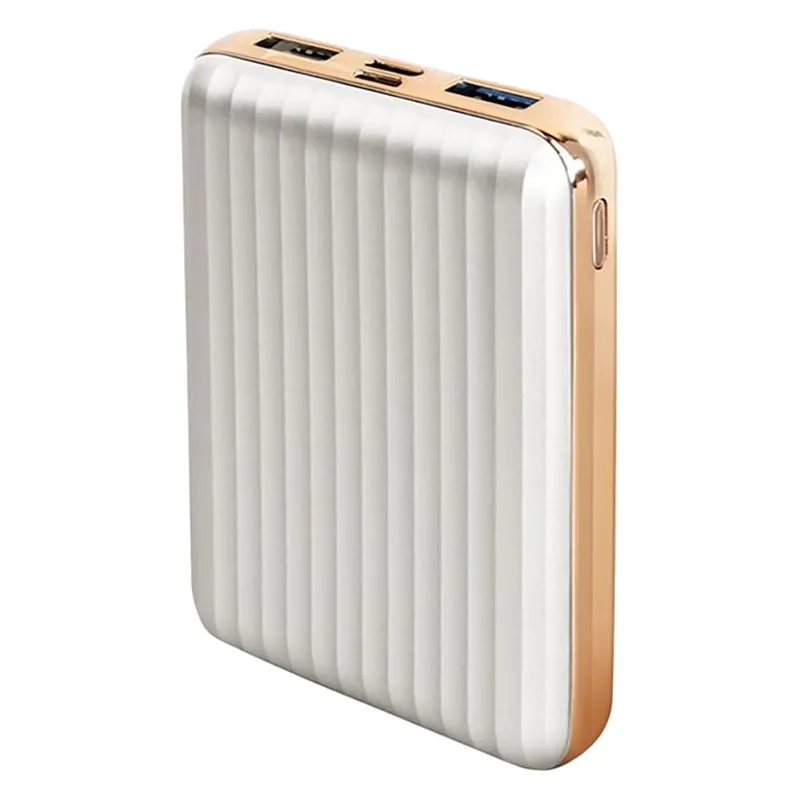 Viva Madrid 10000mAh Vimax Linear Power Bank With 3.0 Quick Charge White VIVA-VMLN10PD-WHT