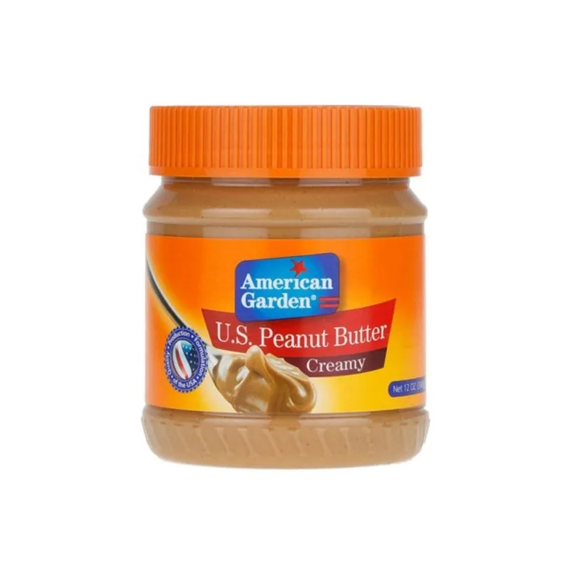 American Garden Creamy Peanut Butter 12 fl oz Wholesale Tradeling