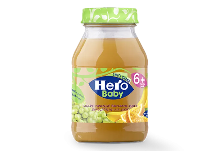 Hero Baby Grape Orange Banana Juice 130 ml