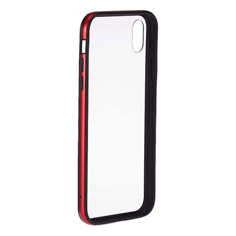 Viva Madrid Ultra Clear Full Scratch Resistant Protection And PC Back Cover For Apple iPhone XR Red VIVA-IPXRBC-BDERED