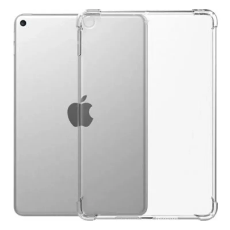 Green TPU Edge And PC Back Hybrid Protective iPad Case For Apple iPad 2019 Clear GNIP10219BCCL