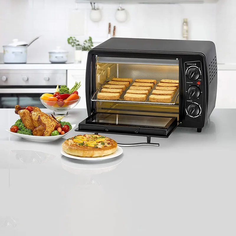 Black + Decker Double Glass Multifunction Toaster Oven With Rotisserie