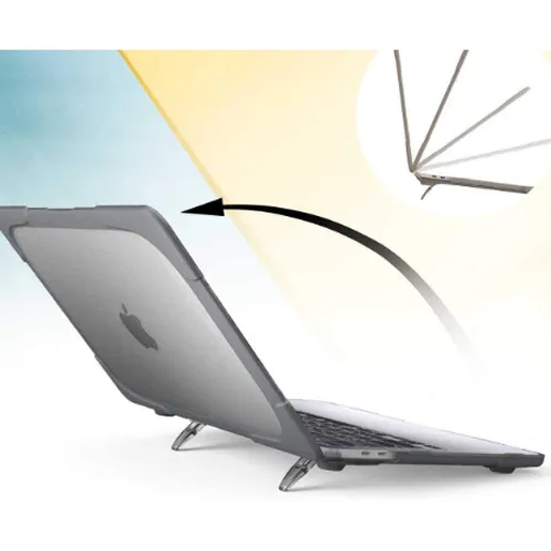 Green Shockproof Laptop Case For Apple Macbook Air 2020 Grey GNSPM13AGY