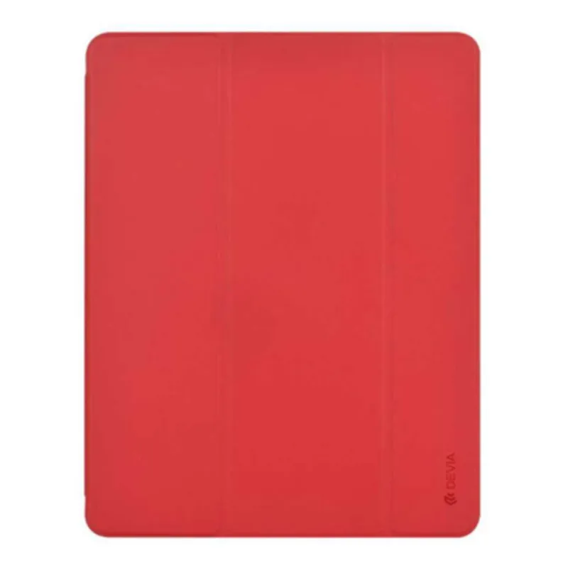 Devia Leather Case With Pencil Slot For Apple iPad Pro Red 319044-RD