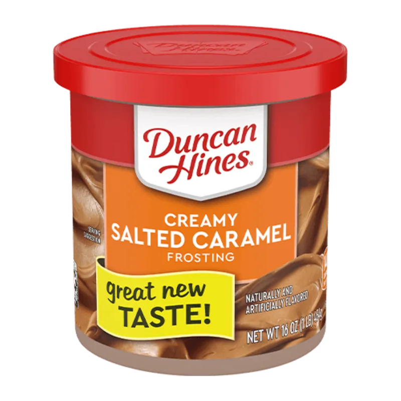Duncan Hines Frosting Creamy Salted Caramel 16 oz Wholesale Tradeling