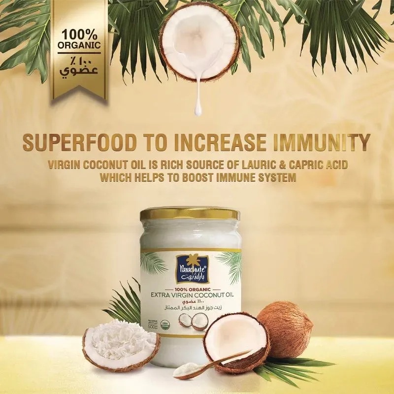 Parachute Extra Virgin Coconut Oil 500 ml Wholesale Tradeling