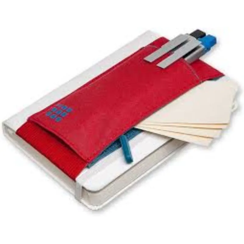 Moleskine Pocket Scarlet Red Vertical Notebook Tool Belt 