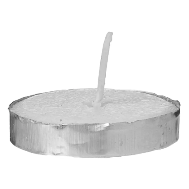 Harmony Tea Light Candles Silver 100 Piece Wholesale Tradeling